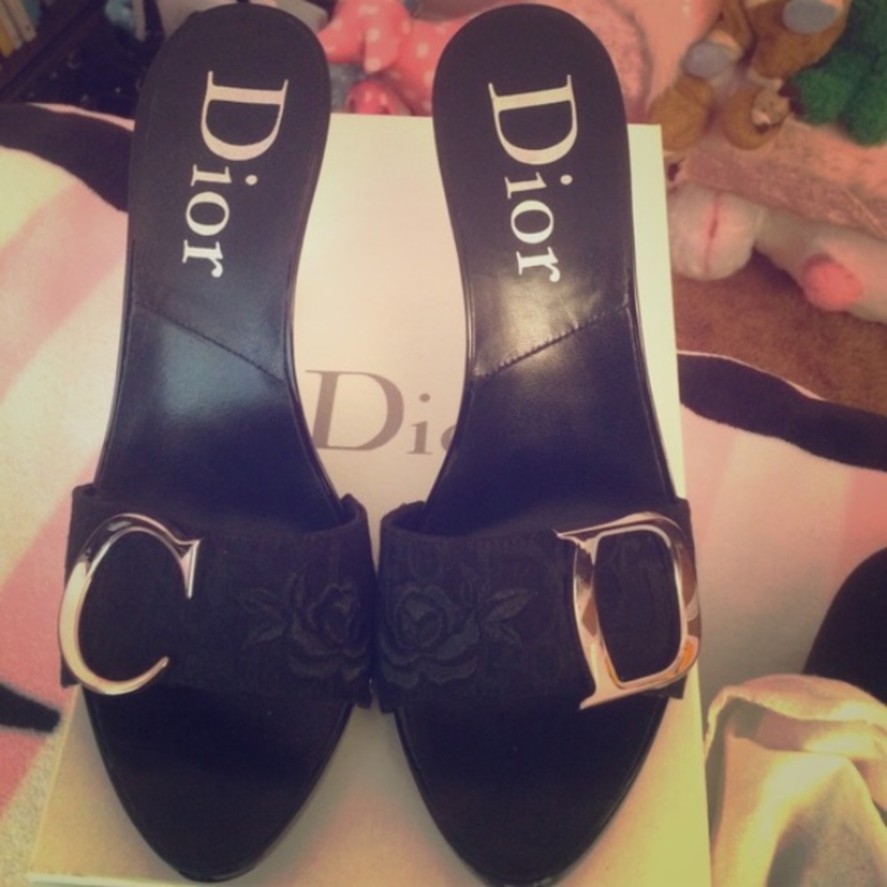 Authentic Christian Dior heels size 8.5